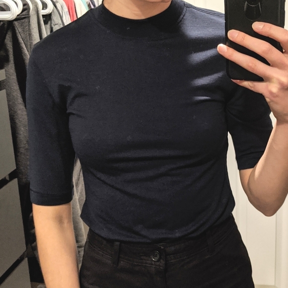 Kit and Ace washable merino mid sleeve tee - Picture 6 of 7